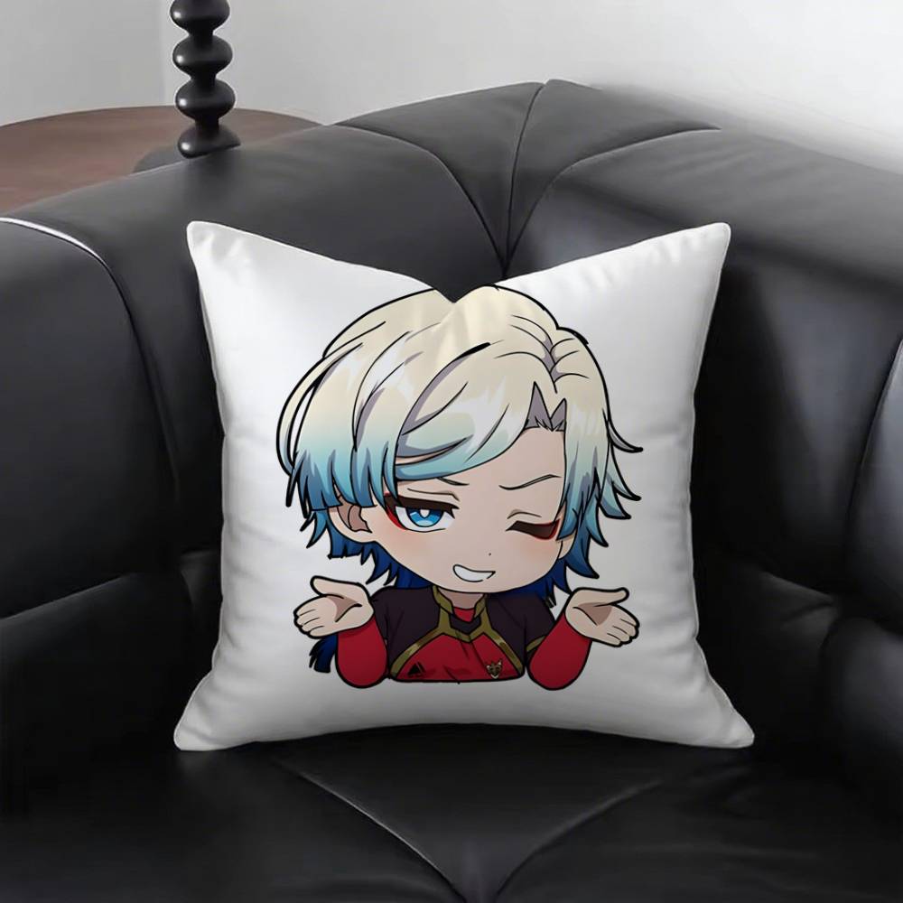 1pc Cute M-Michael Kaiser Pillow Case Square Bedroom Sofa Leisure Comfort Cushion Car Living Room Home Decoration