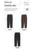 Autumn/Winter Warm Velvet Casual Pants for Women Aged 45-65