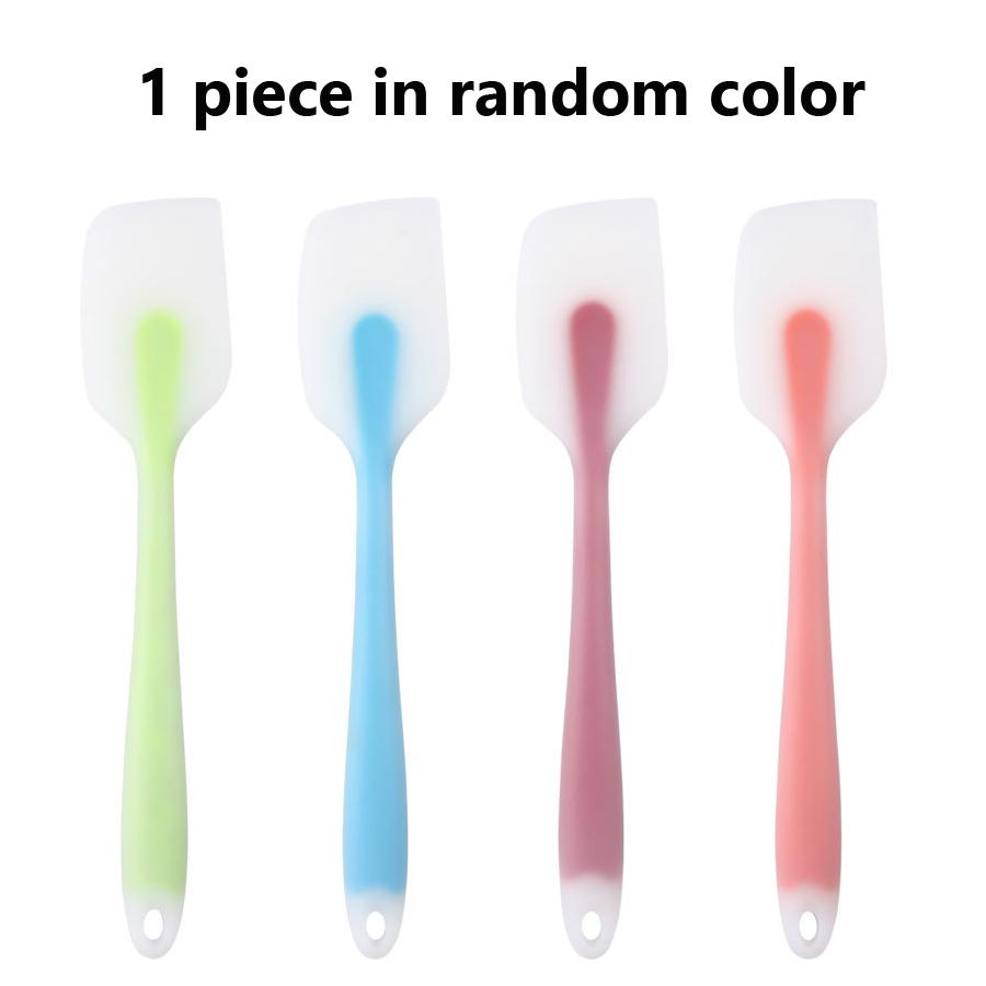Kitchen Utensil Silicone Scraper, Heat Resistant Baking Spatula Cake Icing Smoother Mixing Tool