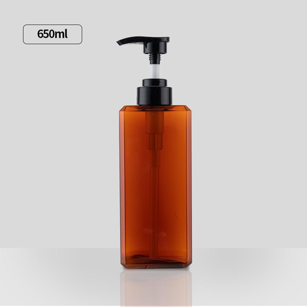 250/450/50ml Liquid Soap Dispenser Bottle PETG Shampoo Pump Bottle Soap Lotion Container Bathroom Shampoo Conditioner Dispenser