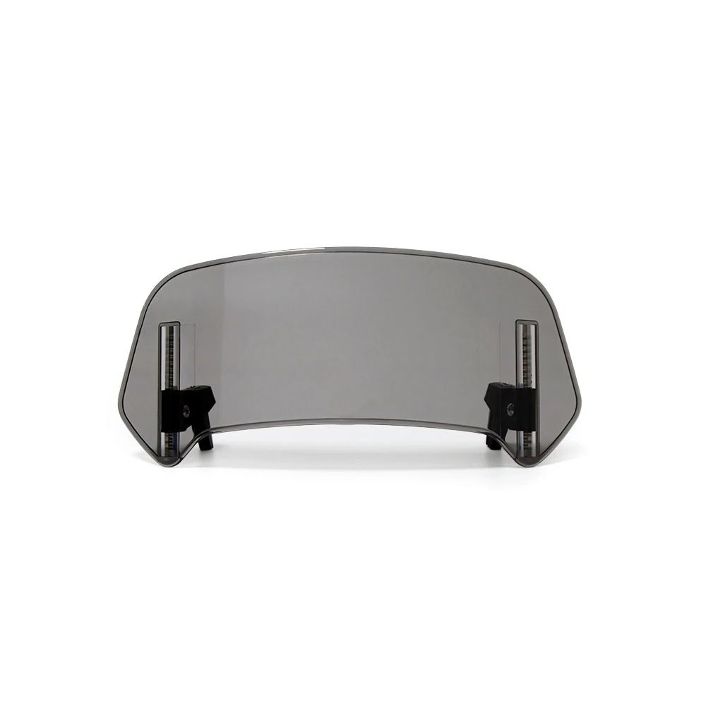Adjustable Angle Moto Extension Windshield Universal Motorcycle Wind Screen  Front Vehicle