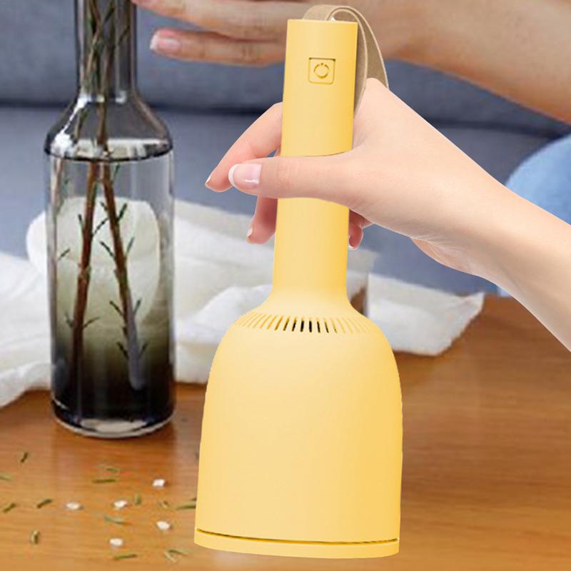 Handheld Vacuum Cleaner Small Handheld Desktop Dust Catcher Strong Suction Desktop Cleaning Tool For Removing Pet Hair Paper