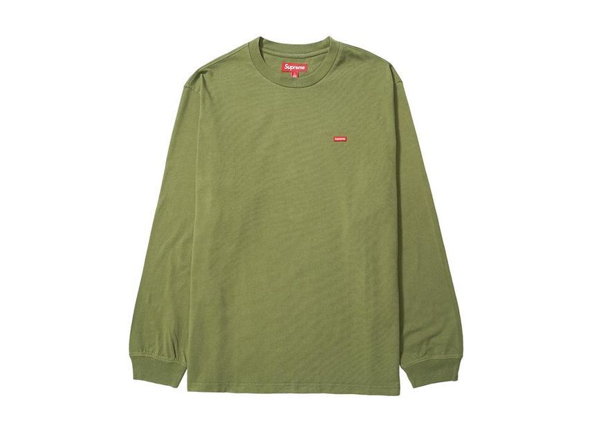 Supreme Small Box L/S Tee Olive (25SS) L