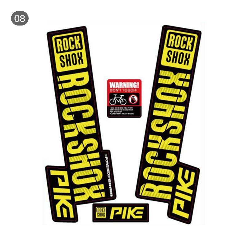 Front Fork Sticker For Rock Shox Sid Road Bike Mtb Race Accessories Decals New