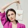 2024 Women's Genuine Leather Mini Crossbody Bag - Stylish Summer Chain Bag