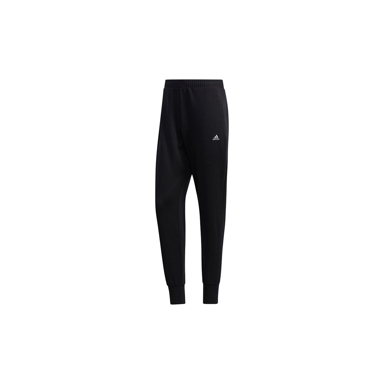 Men s adidas WJ PNT SWT Stylish Black Sports Pants/Trousers/Joggers GF4033 M