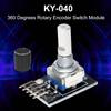 HW-040 360 Degrees Rotary Encoder Switch Module 5V Rotary Encoder Module with Knob Cap Brick Sensor Development Board