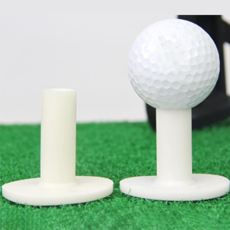 5Pcs Rubber Golfs Tees Indoor Outdoor Practice Golfball Holder High Performances Rubber Tees Holder for Driving Range