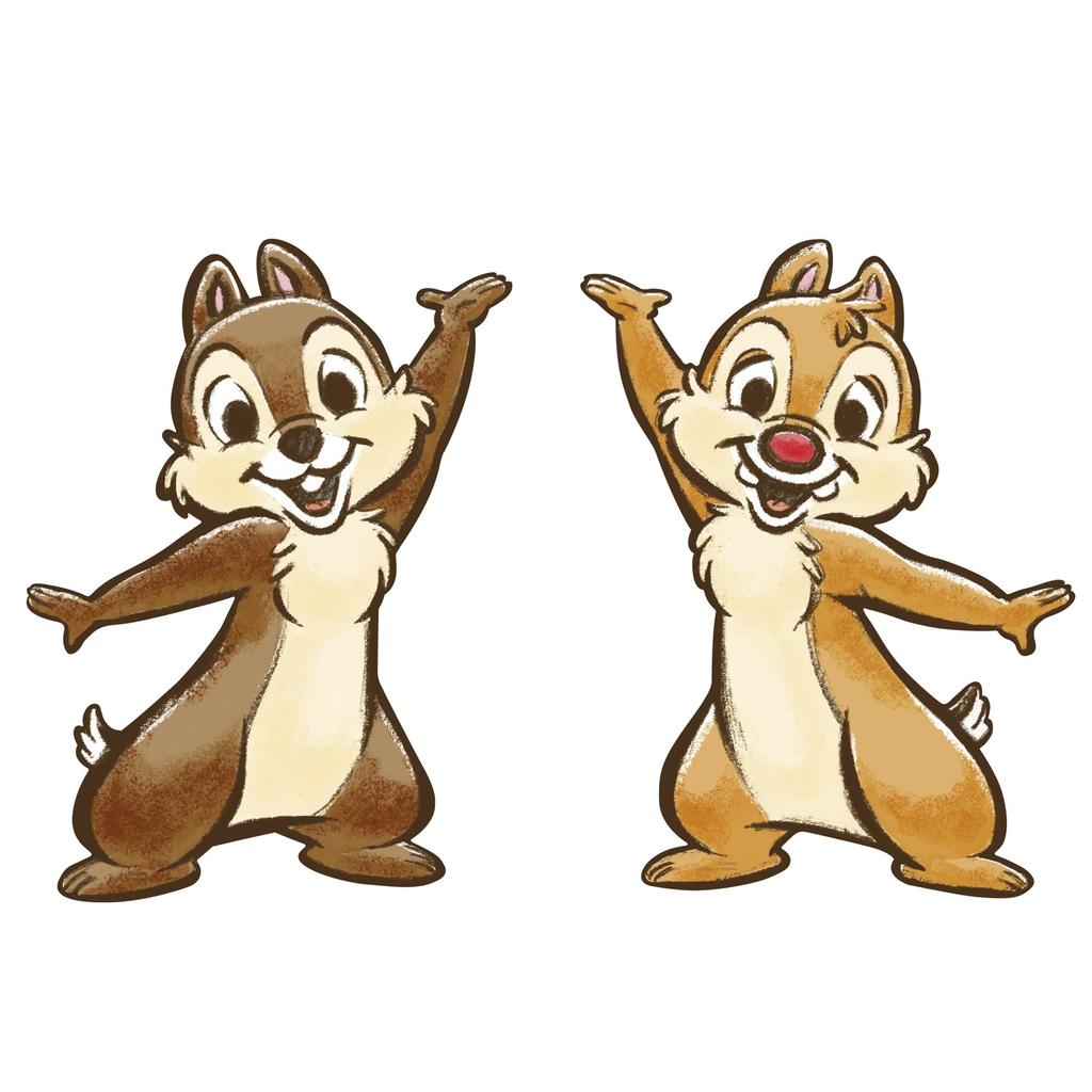 Yanoman in 269 Piece Jigsaw Puzzle Silhouette Disney Comes with piece request postcard included [Made Japan] -Chip & Dale- (32.9x44.2cm) 31-07 glue,