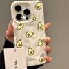 Cute Fruit Strawberry Durian Avocado Guava Soft Phone Case for iPhone 11 12 13 14 15 16 Pro Max Plus Shockproof Protective Case