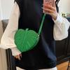 Geantă Crossbody în Formă de Frunză Brand Creativ Design de Modă Femei Culori Multiple Elegantă Mini Geantă de Mână Geantă Messenger CLE