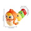 DOWMOO Wobbly Walking Chicken Toy Set for Parent-Child Interaction