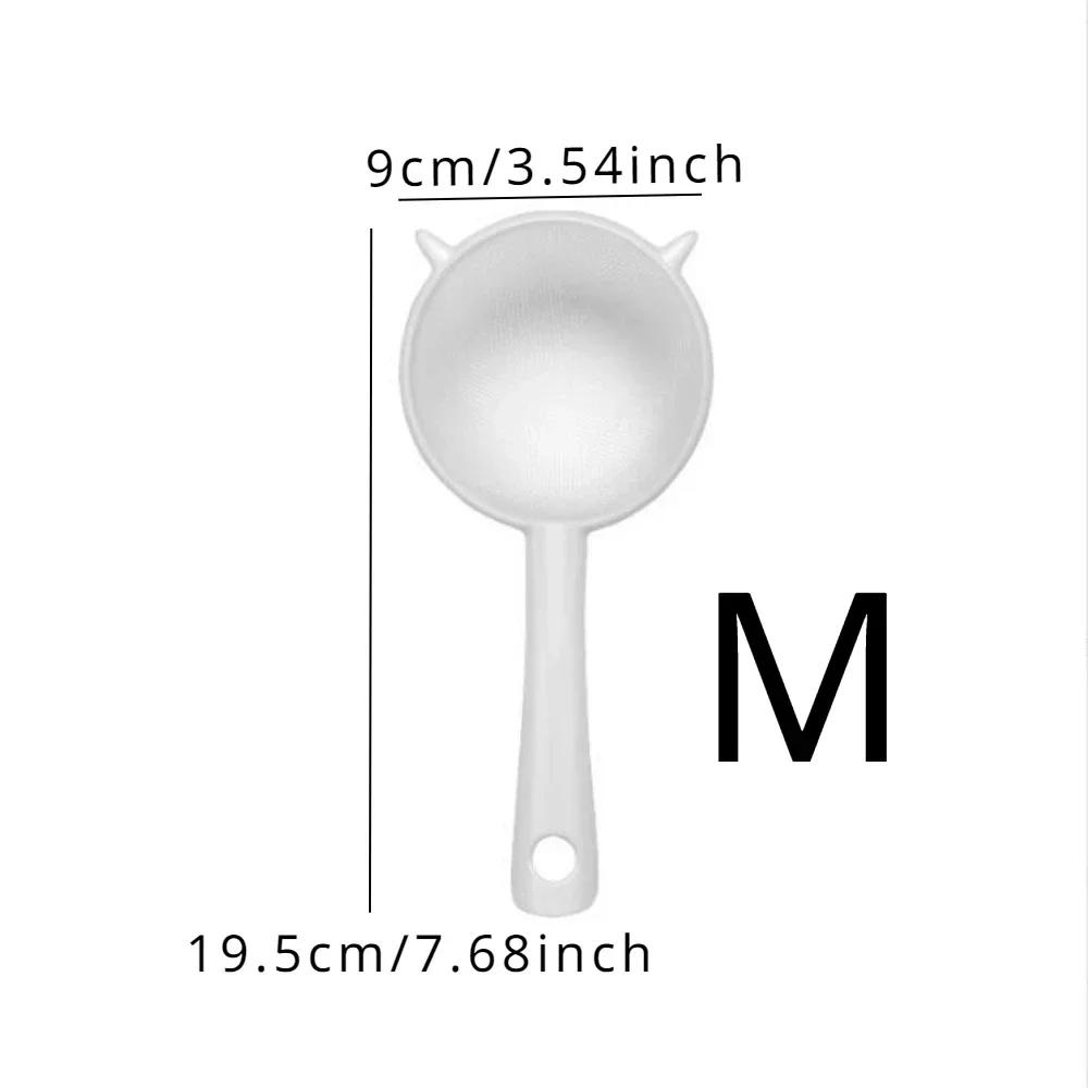 1PC/1Set filter screen, reusable filter spoon sieve, milk juice coffee food filter, kitchen filter screen, kitchen small tool