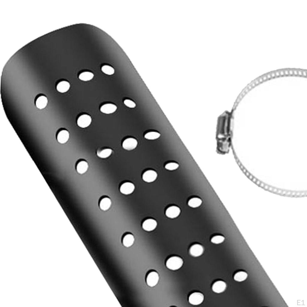 Motorcycle Exhaust Heat Shield Motorbike Accessories Easy to Install Stylish