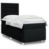 VidaXL Slatted Bed Base and Mattress Black 80x200 Cm Fabric, Bed, Platform Bed, Panel Bed, Bedroom Furniture At 3292617
