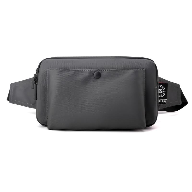 

Сумка на грудь Мужская поясная сумка Сумка через плечо Сумка через плечо серый