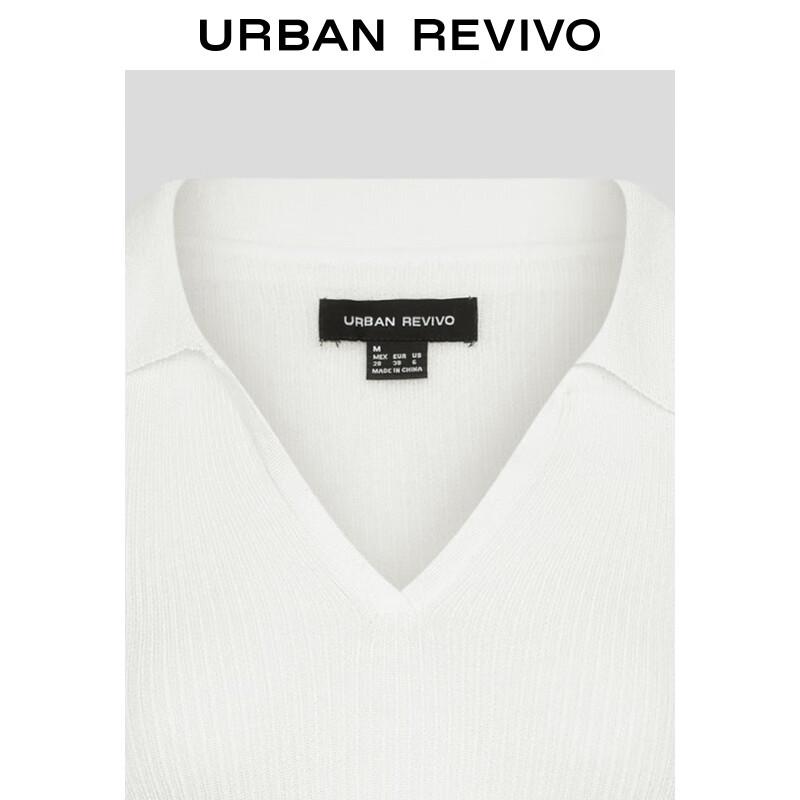 UR Women's Fall 2025 Tie-Up Knit Polo Shirt