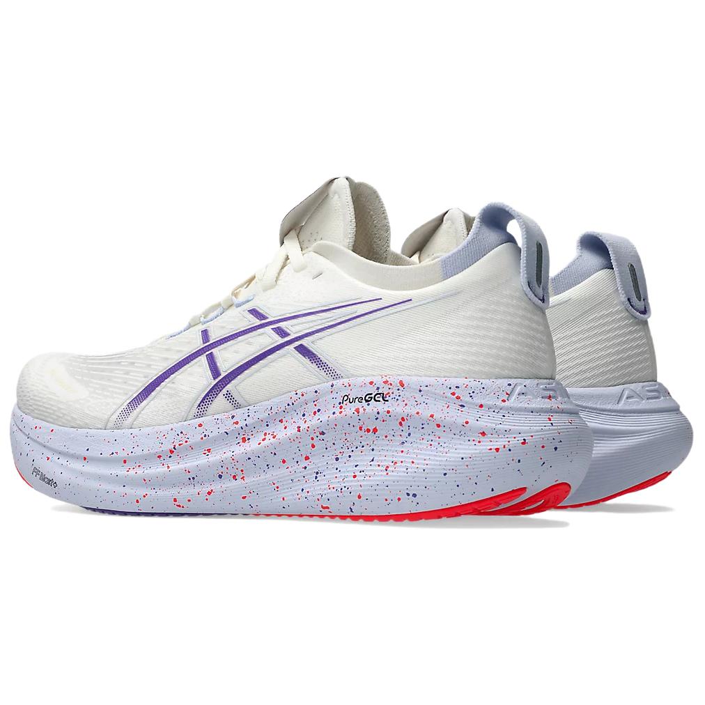 Asics Gel-Nimbus 27 Tokyo Classic Versatile Breathable Running Shoes Men Sneakers White 1011C120-500