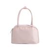 Niche Design Sweet Pink Silk Satin Handbag Dopamine Boston Handbag Women