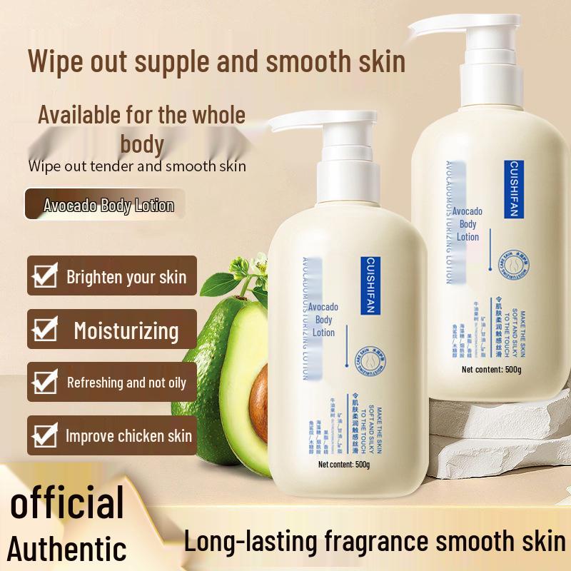 Cuisifun Avocado Moisturizing Body Lotion - Hydrating & Nourishing for Tender Skin, Fast Shipping