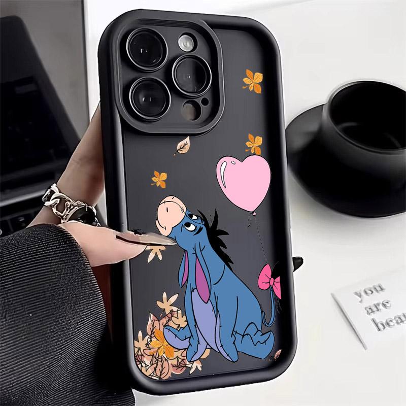 Winnie The Pooh Winnies Eeyore Phone Case For iPhone 17E 11 12 13 14 15 16 17 Pro Max Fundas 17 Air Plus 16e 13 Mini Back Cover