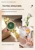 OFNS Douyin Women's Fashion Quartz Watch with Diamond Inlaid Mother-of-Pearl Dial and European-American Bracelet
