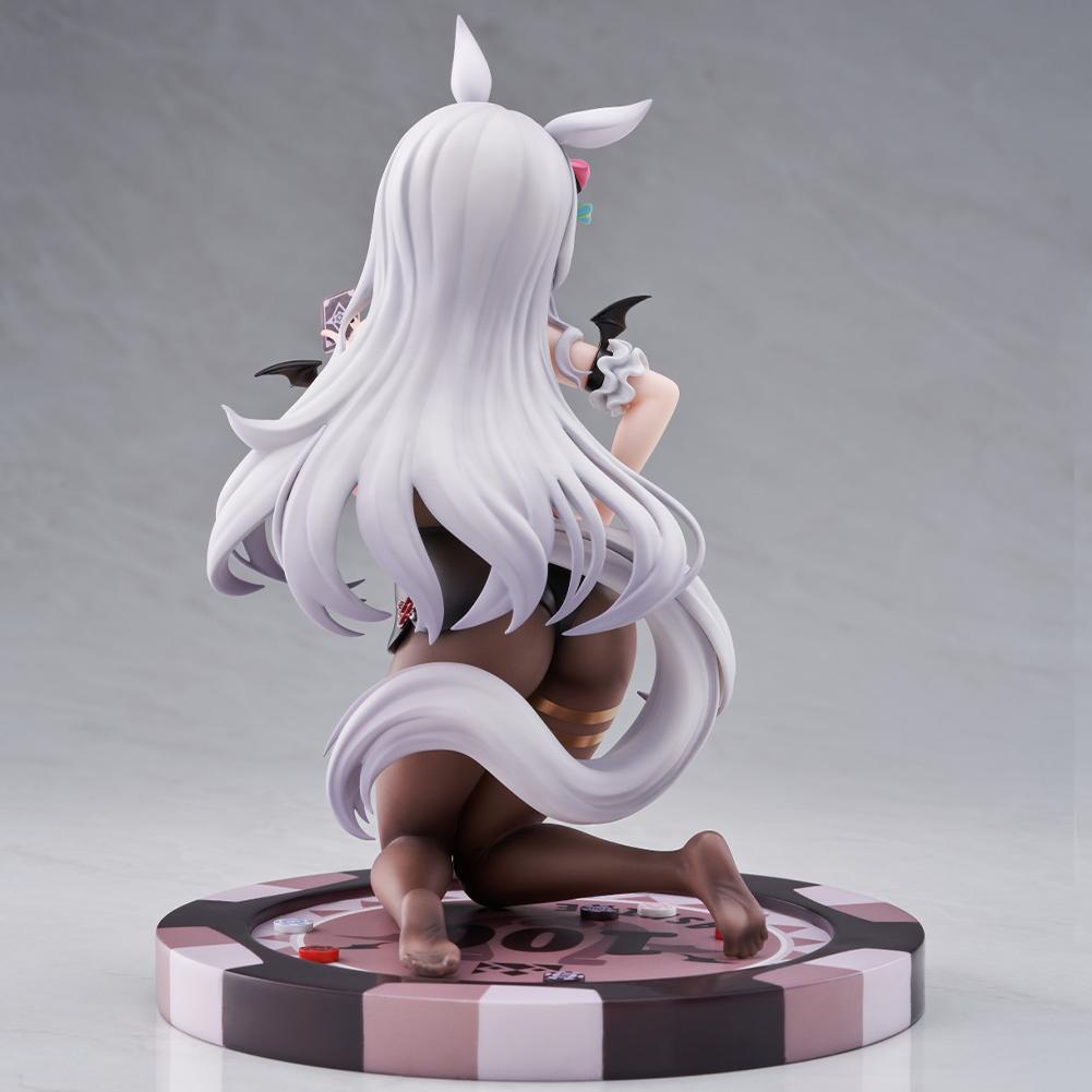 Original illustration girls series anime figurine Sexy Bunny Girls Ashigechan Kneeling Action Figure Toy Collection Model Doll