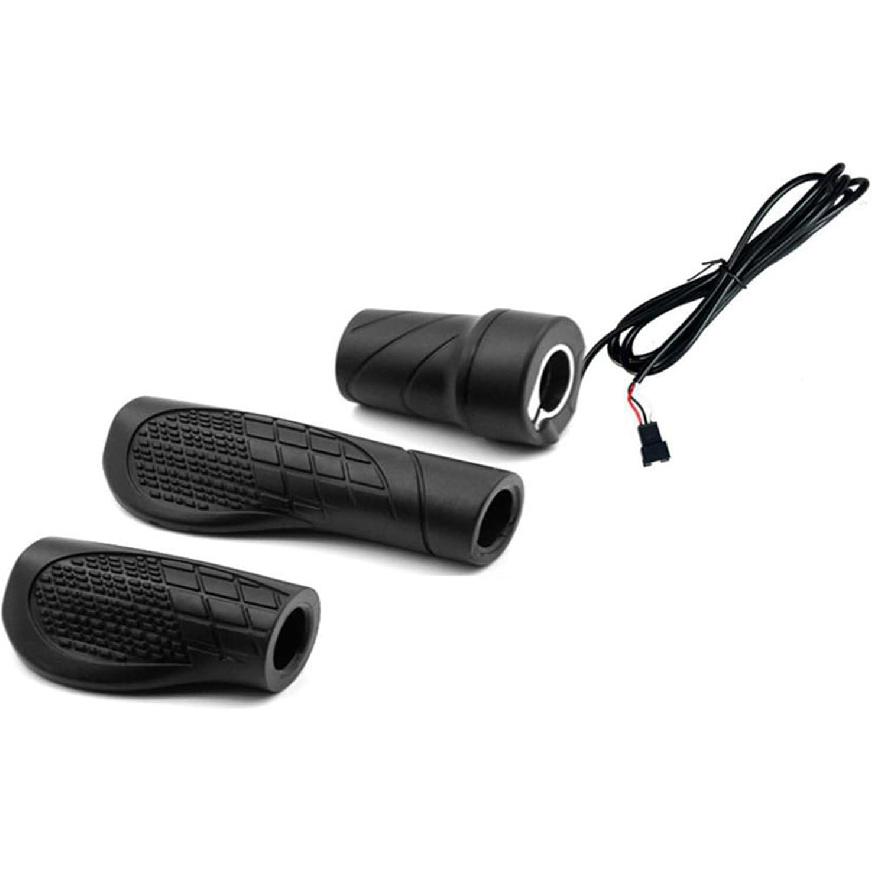 192X Half Twist Throttle, 24V/36V/48V/60V/72V Half Wrist Twist Grip Throttle Handle for Handlebar Diameter: Approx. 22.5 mm/0.88 inch(SM connector)