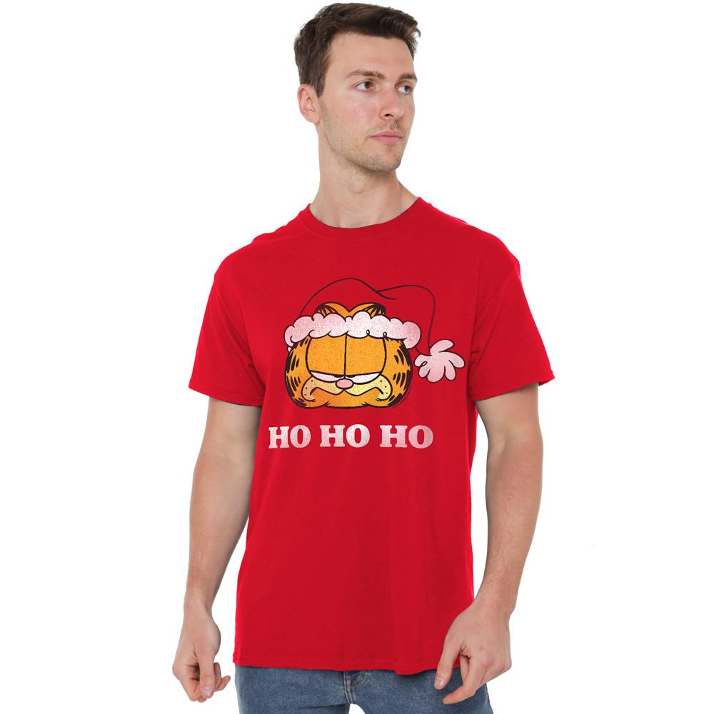 Garfield Mens Ho Ho Ho T-Shirt