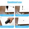 Handheld Punching Tool With Countersunk Precise Punching Hard Film Thin PVC Heavy Duty Hole Puncher