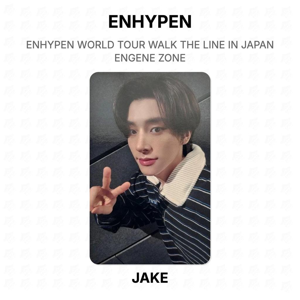 ENHYPEN WORLD TOUR WALK THE LINE IN JAPAN ENGENE ZONE Official Photocard