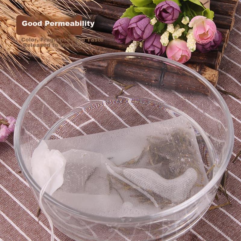 Baijie Soup Bag, Strainer Bag, Seasoning Packet, Bag, Decoction Bag, Disposable Drawstring Non-Woven Filter Bag, Tea Infuser Bag