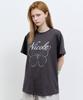 Nigaennikol Nicole Butterfly Sleeve Top_Charcoal Silver