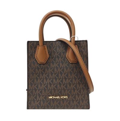 [Usato] Borsa a tracolla Mercer Mini in tela rivestita monogramma marrone - Eccellente #KRPLNY