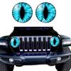 1 Paio Adesivi Impermeabili in PVC per Fari 'Occhi di Bestia', Adesivi per Auto, Adesivi Impermeabili per Luci Auto, Facili da Installare, Accessori Auto Resistenti alle Intemperie
