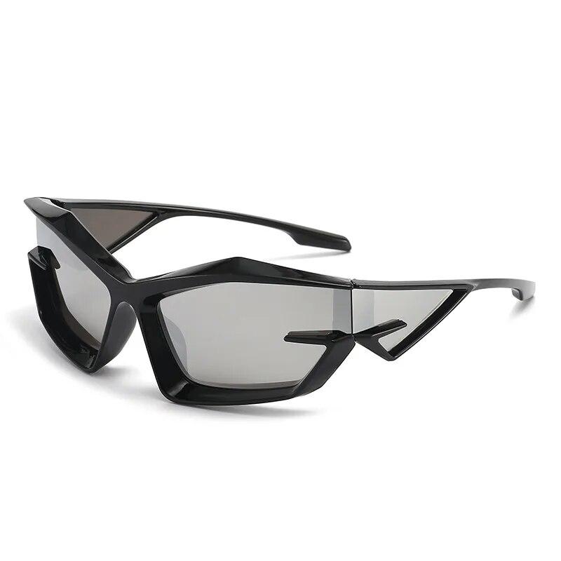 Neue Mode für Männer Sonnenbrille Unisex Outdoor UV400 Luxus Sportbrille Sonnenbrille Elegante männliche Fahrbrille Punk-Stil Brille
