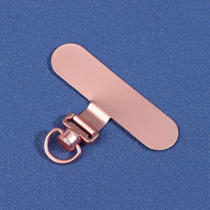 1Pcs Metal Phone Lanyard Gasket Patch Detachable Mobile Phone Rope Card Clip Universal Anti-Lost Phone Strap Holder Adapter