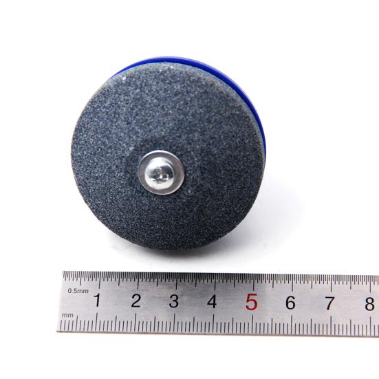 1Pc Lawn Mower Power Drill Knife Blade Scissors Sharpener Head Grinding Tool