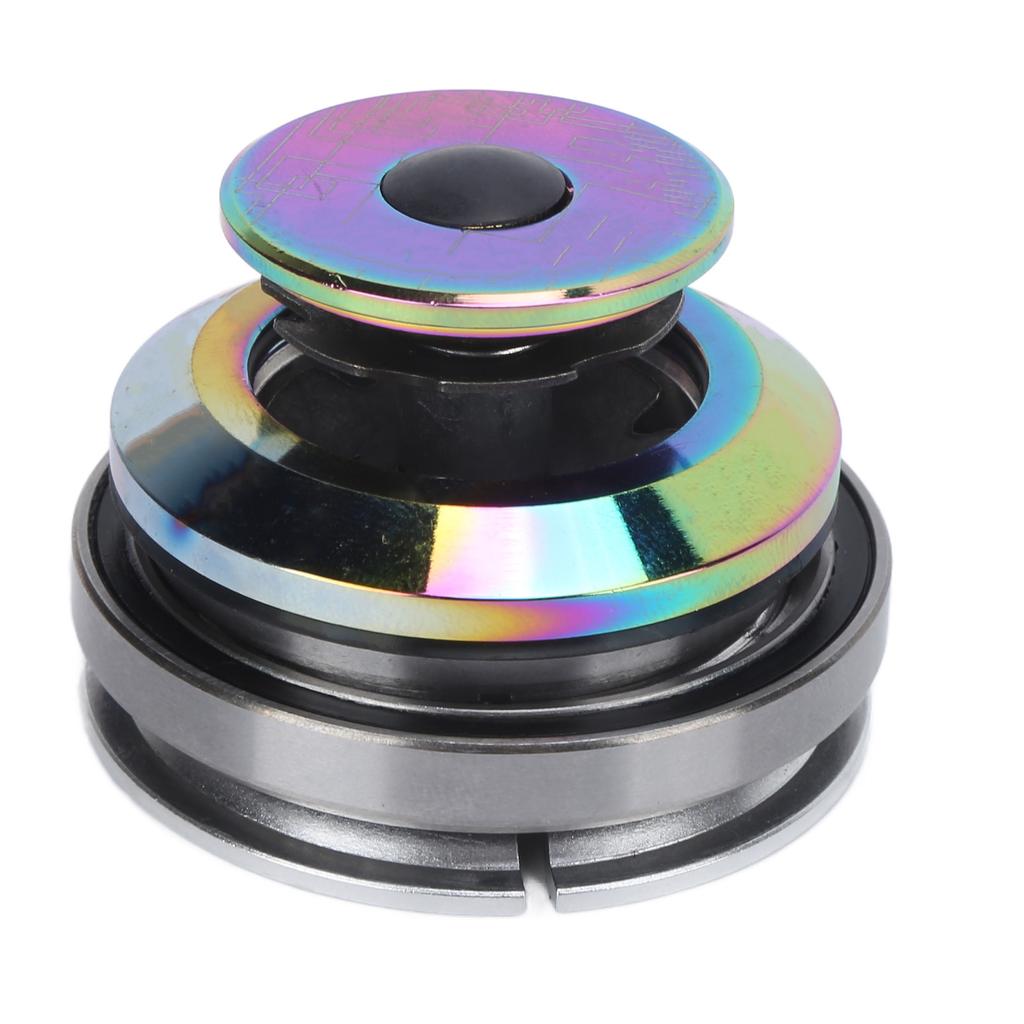LeBycle Mountain Bicycle Headset Colorful Road Bike Double Bearing Headset 28.6x41.8‑52x30 39.8mm 28.6 Straight 1.5