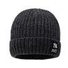 Men's Fleece Knitted Hat Chenille Wool Ear Protection Hat Young Men's Outdoor Cold Cycling Hat Thermal Hat
