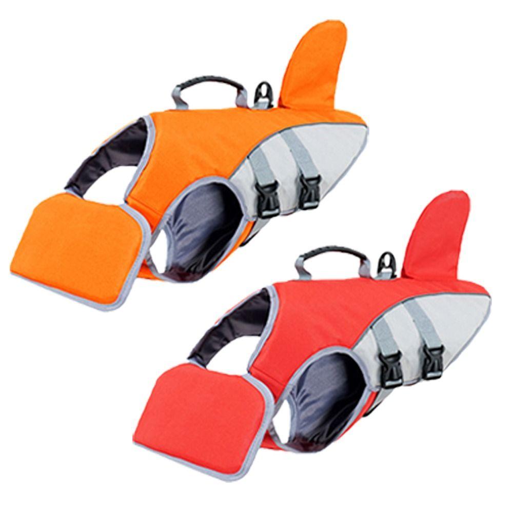 Back Traction Hook Dog Life Jacket Vest High Buoyancy Hound Surf Saver Coat  Dog