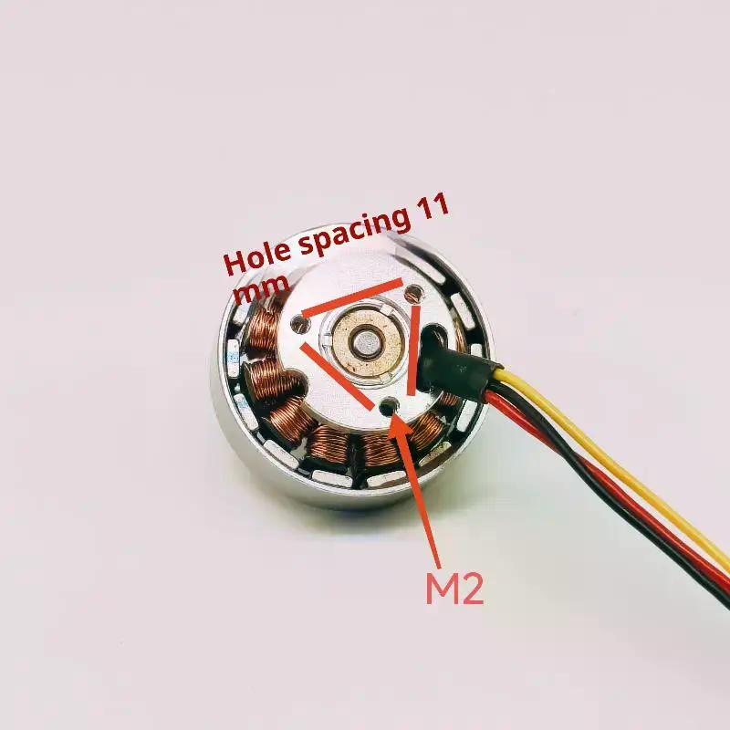 1Pcs RC Drone FPV Quadcopter Aircraft Engine Accessories Used 1200KV Mini 2204 2S-3S 3-phase Brushless Motor High Speed