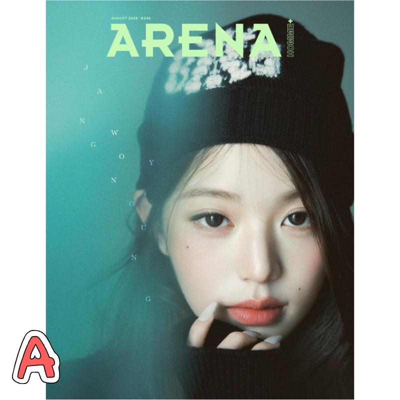 ARENA HOMME+ Тип A~C : Август [2026] Обложка: Чан Вон Ён / ATEEZ / TXT / TWS 001 A Ver.