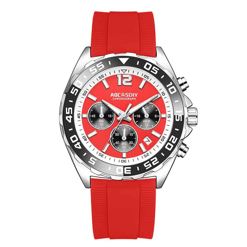 Top Brand Luxury Watches for Men Luminous Date Multifunction Waterproof Chronograph Quartz Wristwatch Clock Gifts reloj