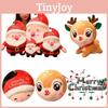 Soft Santa Claus Deer Plush Pillow Toy For Kids Xmas Gift
