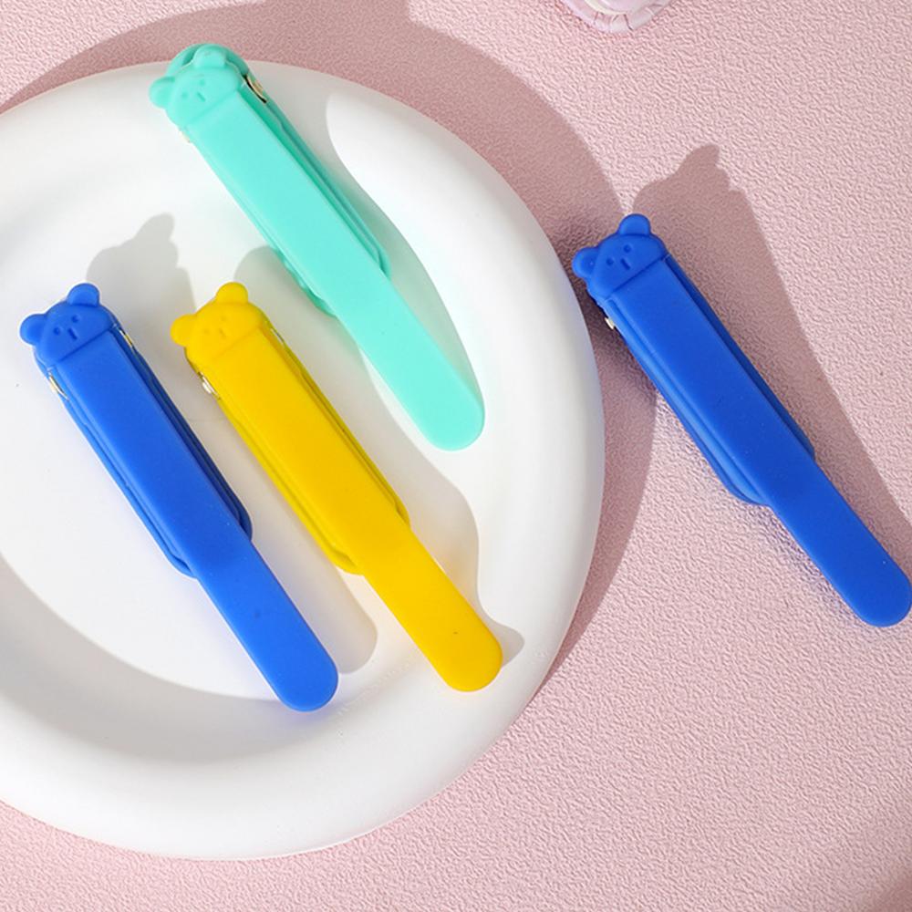 Silicone Book Mark 3X Automatic Silicone Smart Book Marker Book Marks for Reading Silicone Page Marker for Women Men Kids Book