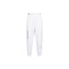 Logo Print Sports Adjustable Waist Tapered Woven Pants Women Bottoms White DJ8997-100