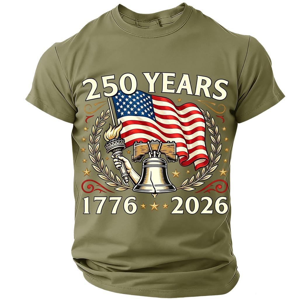 250 Anniversary Usa Shirt Mens Shirt Usa 250Th Anniversary Shirt Tshirt 250 Years America Shirt