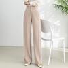 Fanzhen Women's High-Waist Wide-Leg Drape Trousers