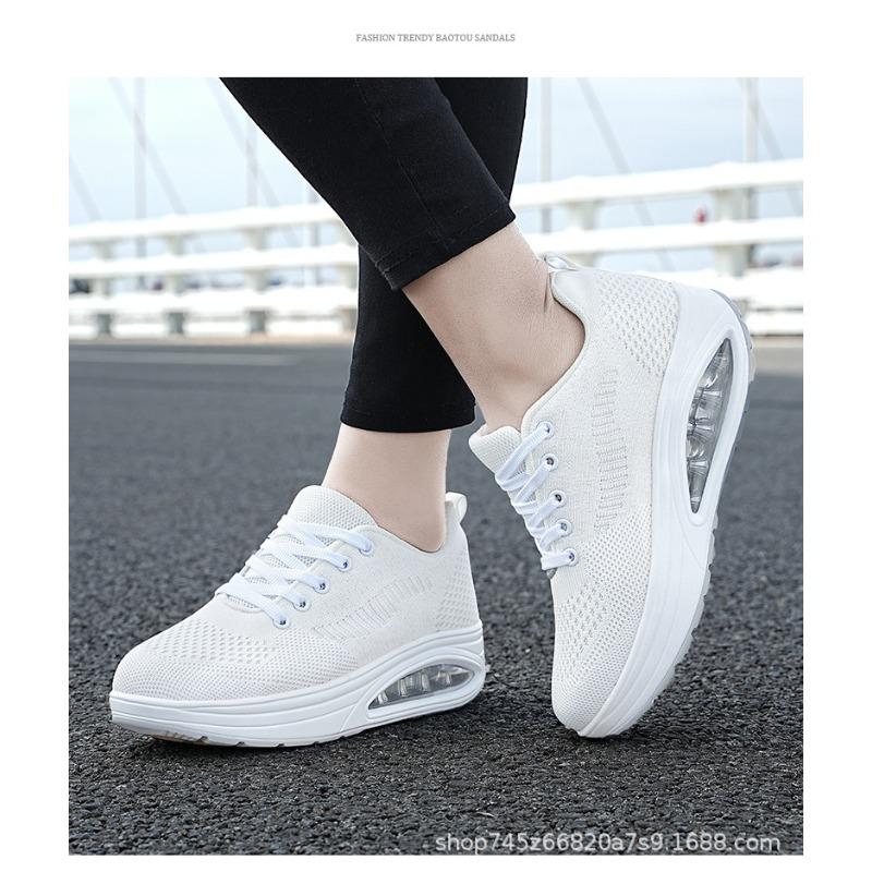 Four Seasons White Dance Shoes Beef Tendon Soft Sole Women s Rocking Shoes Yang Liping Square Walking Sports Dance Shoes Net Lightweight 35 белый
